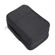 300 Slots Pencil Case Coloured Pencils Storage Bag Large-Black