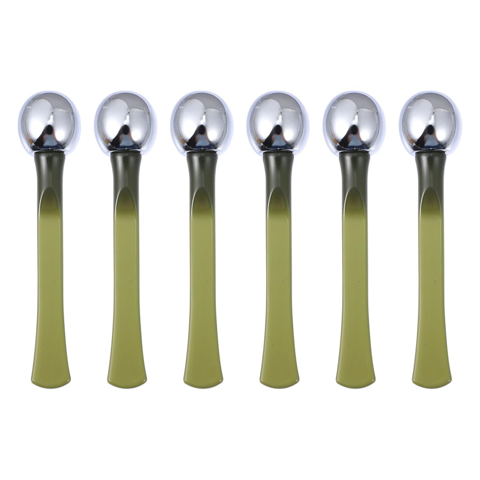 Eye Cream Applicator Set with Metal Roller Ball for Puffiness Relief and Dark Circle Reduction