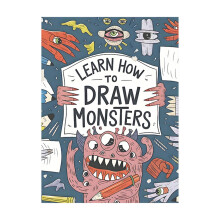 Coloring Book For Kids Toddler 3Children-Monster Painting Boo