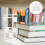 2 Pcs Book End Book Holders Decorative Bookends Book Stoppers 2
