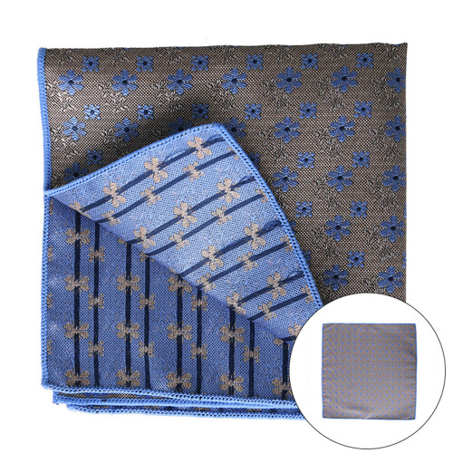 Square Handkerchief Pocket Polyester Handkerchief-Style 4