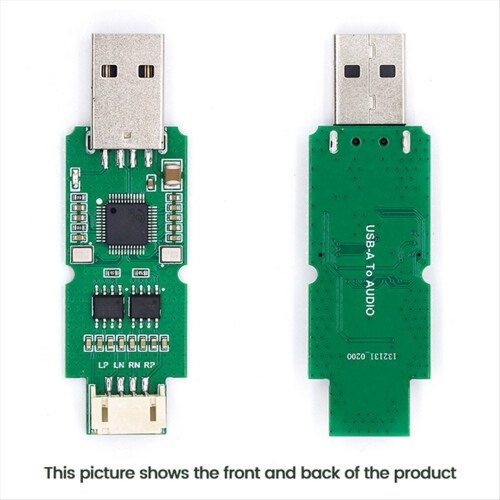 Módulo de áudio USB para áudio com interface para microfone e alto-falante - Sem necessidade de driver para Nano 2