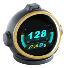 Display Head-Up per auto, GPS intelligente, HUD, design robotizzato, tachimetro digitale, riconoscimento dei gesti, presa USB per auto