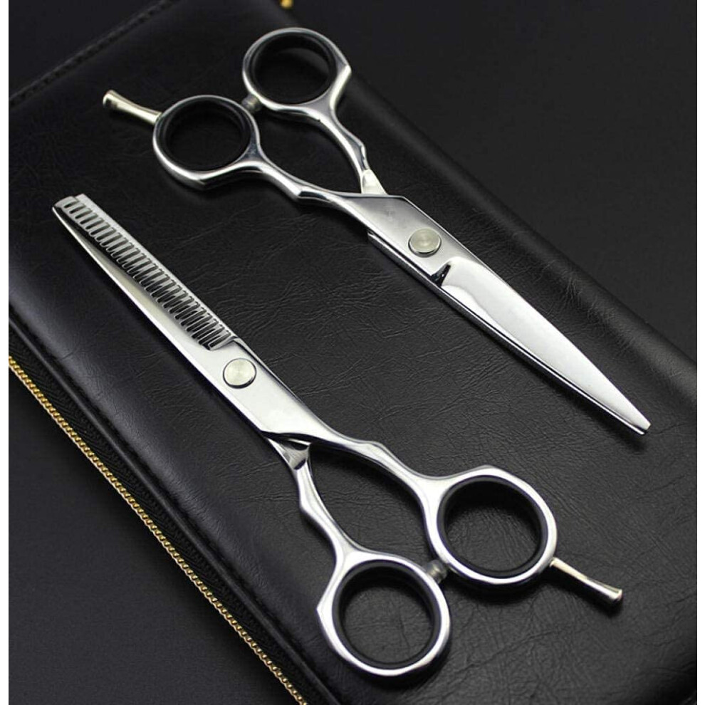Professional 5.5 Inch Stainless Steel Hairdressing Scissors and Barber Cutting Shears for Salon Use