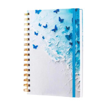 A 5 spirales cahier beau Journal cahier d'affaires bloc-notes-3