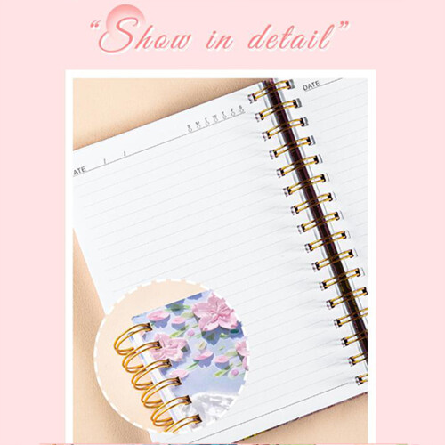A 5 spirales cahier beau Journal cahier d'affaires bloc-notes-3 2