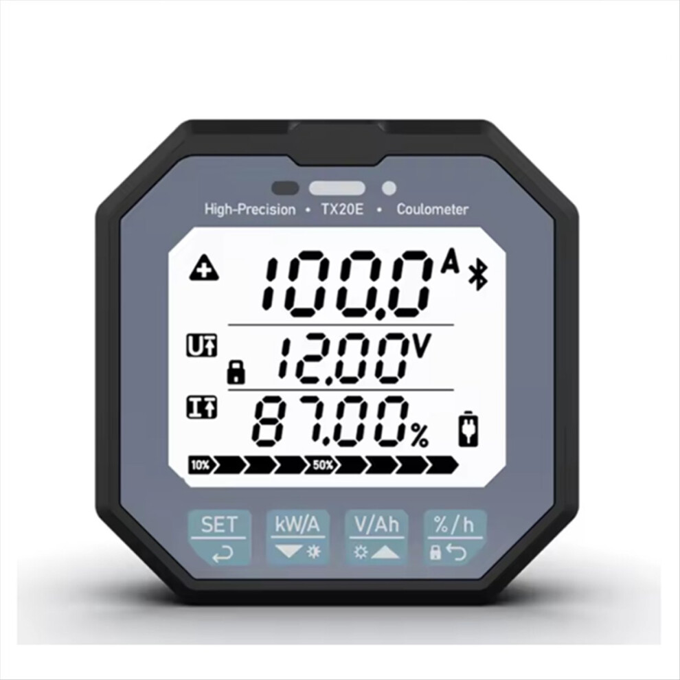 Coulometer For Android Bluetooth Lithium Battery Monitor Coulomb Meter Car Power Display Battery Capacity Indicator 100A 4852240149201