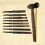 Σετ 8 τεμαχίων ατσάλινων πιρουνιών C256-C512HZ Health Physics Vibration+ εργαλείο δόνησης με σφύρα 2