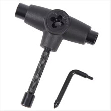 Skateboard T-gereedschap T-vormig skateboardgereedschap Skateboardsleutel Reparatiegereedschap Rolschaatssleutel voor skates of quads