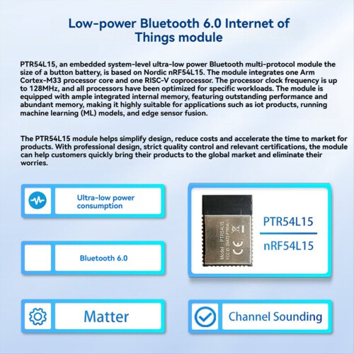 NRF54L15 Module Multi Core Processor High Performance Low Power Bluetooth 6.0 IoT NRF54L15 Module 2
