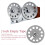 Cubo de recolhimento vazio universal de 1/4" (7 polegadas) para gravadores de rolo a rolo / ReVox Studer C 4