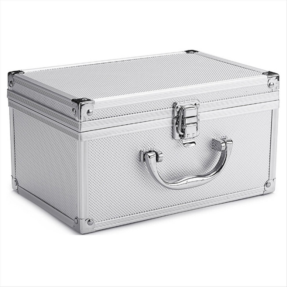 Foam Tool Box Organizer Aluminum Suitcase Tool Case For -Hardware Toolbox Storage Boxes 23X15x12.5cm 4852240152782