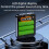 Mobile Power DIY Case 5V2A Fast Charging LED Digital Display Electricity Indicator with Flashlight Function 5