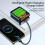 Mobile Power DIY Case 5V2A Fast Charging LED Digital Display Electricity Indicator with Flashlight Function 4