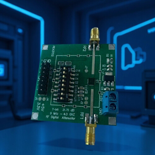 Μονάδα Ψηφιακού Εξασθενητή LF-6GHz Ακρίβεια Βήματος 0,5dB Έως 31,5dB Μονάδα Εξασθενητή NC 2