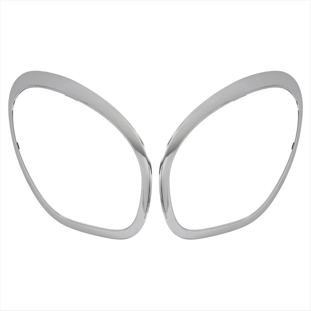 1Pair Headlight Trim Ring Bezel Lh & Rh Chrome For Countryman 2011-2016 4852240159422