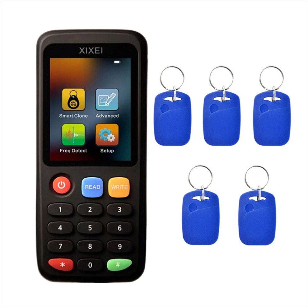 X7 Nfc Decoder Duplicator Smart Card Reader Writer 125Khz 13.56Mhz Badge Clone Card Key Machine Copier Clone Programmer 4852240171431