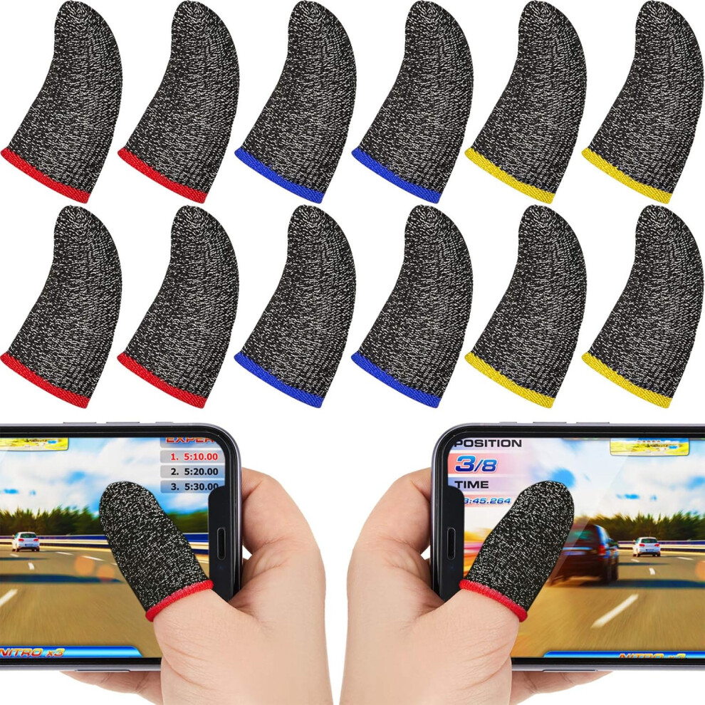 Gamer's Companion: Anti-Sweat Breathable Gaming Finger Sleeves, Mobile Gaming Thumb Sleeves For Uninterrupted Gameplay, Perfect For Competitive Gamers 9420858100911