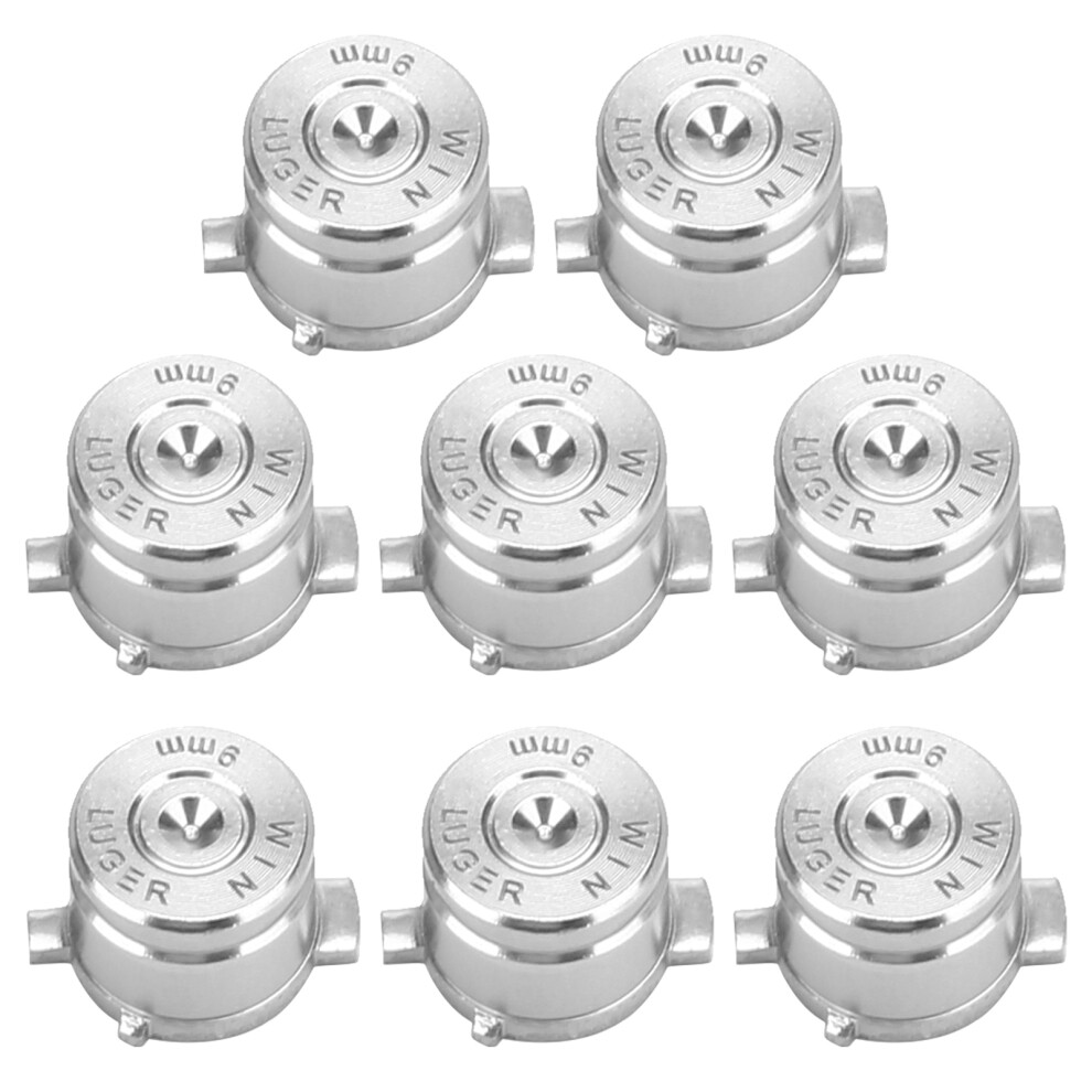 Custom Mod Kit Replacement,Multipurpose Use Aluminium Alloy Action Buttons For Gamepad,Easy Installation & Operation Ensuring Fit For Ps4 Gamepad 9420858108931