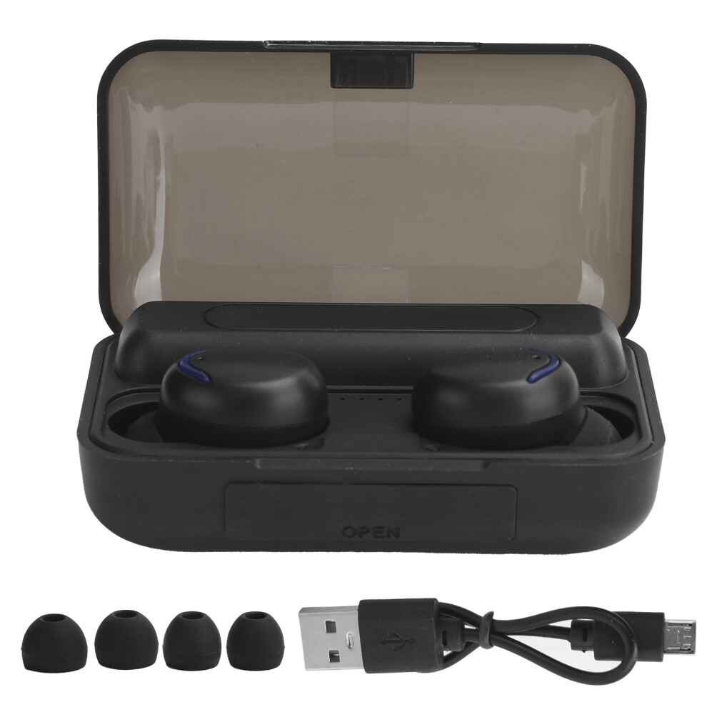 Hifi Stereo Wireless Earbuds With Passive Noise Cancelling And Led Display Bluetooth 5.3 Connection Extended Playtime Ipx7 Waterproof In Ear 9420858072195