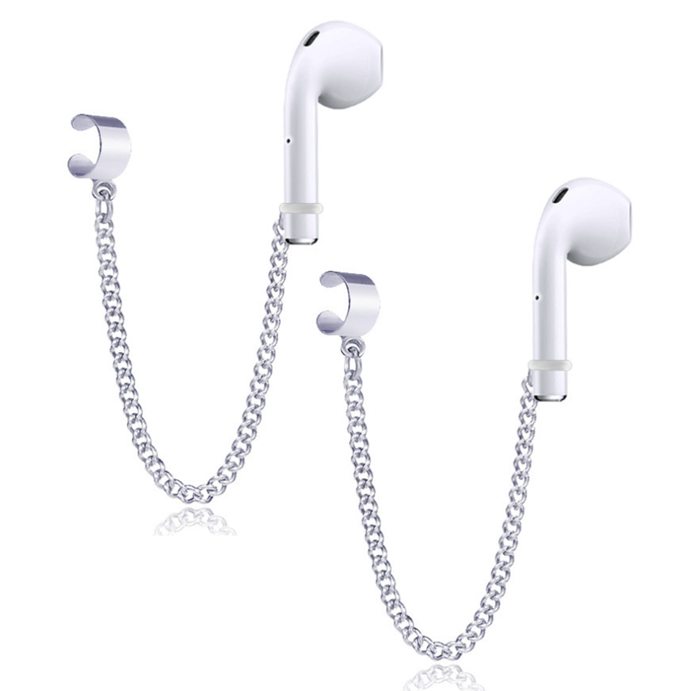 Anti-Lost Earring Strap For Airpods,Wireless Earphone Anti-Lost Rubber Ends Titanium Steel Clip, Good Quality, Good Quality, Good Quality, Durable 9420858076018