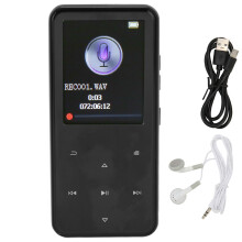 Hochwertiger Musikplayer mit Bluetooth 5.2, großem Speicher, integriertem Lautsprecher, HiFi-Klangqualität (verlustfrei), tragbar und leicht