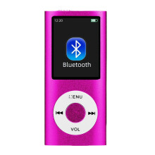 Hordozható MP3 lejátszó vékony LCD képernyővel, veszteségmentes hangminőségű MP3 zenelejátszó, támogatja az MP3, WMA, FLAC, APE, AAC,