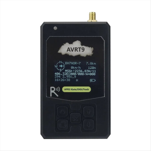 Τελευταίο φορητό AVRT9 APRS TNC DIGI/TRACKER/IGATE GPS+WIFI+BT VHF Υποστήριξη UI/KISS/Έξοδος