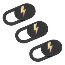 3pcs Webcam Privacy Covers Quick Install Lens Protection for Laptop Tablet and Phone