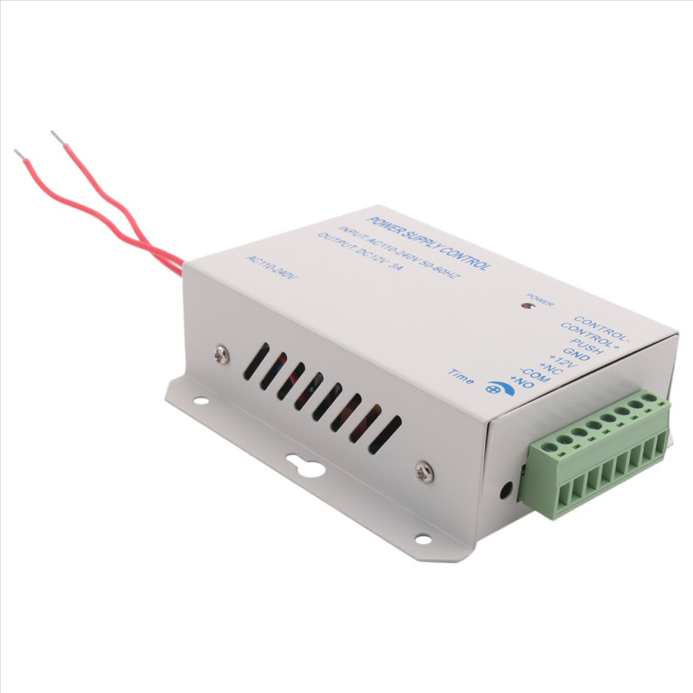 Access Control Power Supply Transformer Door System Adapter Ac110-240V Covertor System Machine White Dc12v 3A 4852240170816