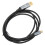 Καλώδιο USB C σε Displayport με θήκη από κράμα αλουμινίου, βίντεο υψηλής ευκρίνειας για 5