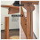 Adjustable Side Table with C Shaped Design, DualTier Storage, Bamboo Round Pedestal for Sofa and Bed 4
