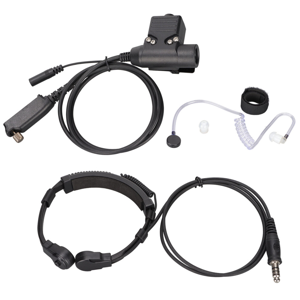 Discreet Communications Tactical Throat Mic, Noise Extreme Sports Performance, Clear Sound Quality With High Sensitivity Air Ducts, Good Quality, Good 9420858140405