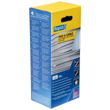 PVC Glue &amp; Cables Ø12mm - RAPID - 190mm x 48 sticks (880g) - Hot glue - Box - (5001413)