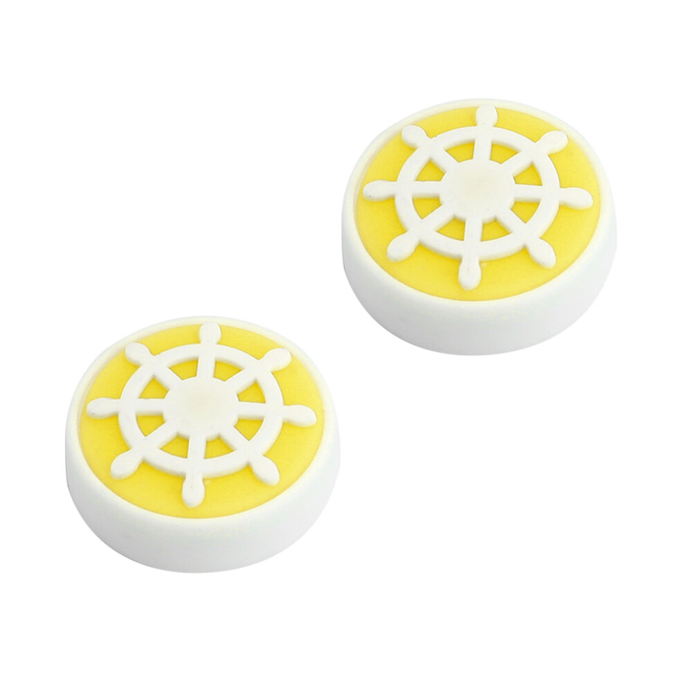 Cute Design Thumb Grips For Nintendo Switch Lite, Soft Silicone Joystick Covers Anti Slip Design Improved Game Operation Comfortable Touch Bees Green 9420858117612