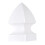 Vinyl Fence Post Caps White Gothic Style PVC Fits Standard 4x4 Posts Easy Snap Installation 1