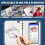 Syncify Digital Sketchbook with A5 Erasable Paper-Refill +5 Spare Refills,Syncify Digital Sketchbook Pro V2,Smart Sync B 2