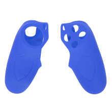 Set di skin per controller PS5 Edge, cover in silicone di alta qualità con impugnature per i levette analogiche e design compatibile con dock,