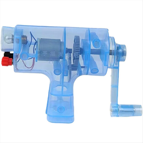Hand Held Generator Manual Emergency Power Generator DIY Educational Science Kids Physics Experimental Equipment Tools