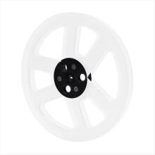 1/4 7 inch lege opneemspoel naar spoelhub voor /ReVox Studer Reel-to-Reel recorders accessoire wit