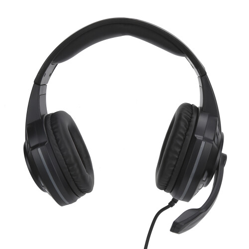 Ακουστικά παιχνιδιών με μικρόφωνο, ήχο Hi-Fi, USB, ακύρωση θορύβου, μικρόφωνο με 2