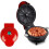 Cake Pop Maker and Mini Pancake Maker with Dual Nonstick Coating, Safety Lock, Even Heating 1