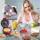 Cake Pop Maker and Mini Pancake Maker with Dual Nonstick Coating, Safety Lock, Even Heating 3