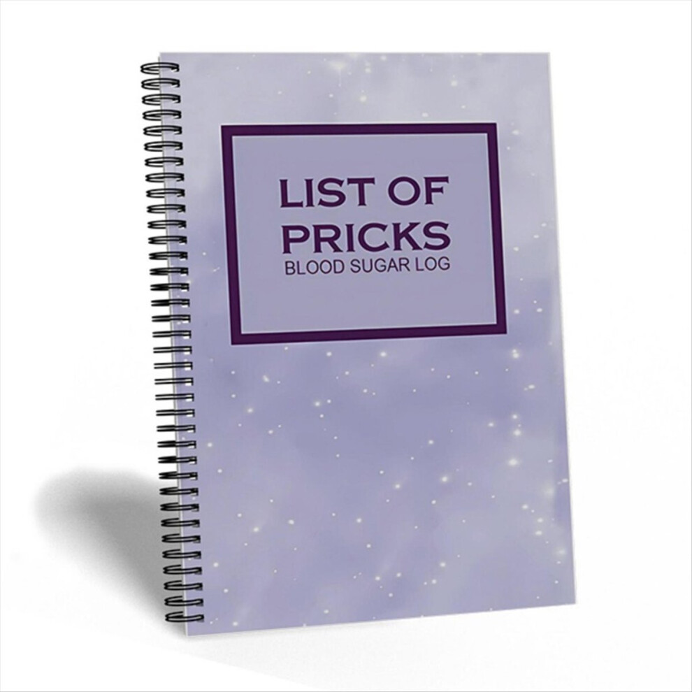 1Pcs Blood Sugar Log, Blood Sugar Tracker, Diabetes Journal Blood Sugar Log For Man/Women 4852240153031