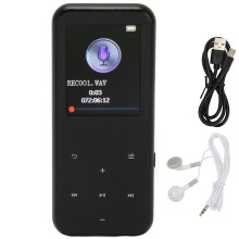 Lettore MP3 multifunzionale con Bluetooth 5.2 Altoparlante integrato di alta qualità del suono Hi-Fi senza perdite Lettore musicale Ampio spazio di