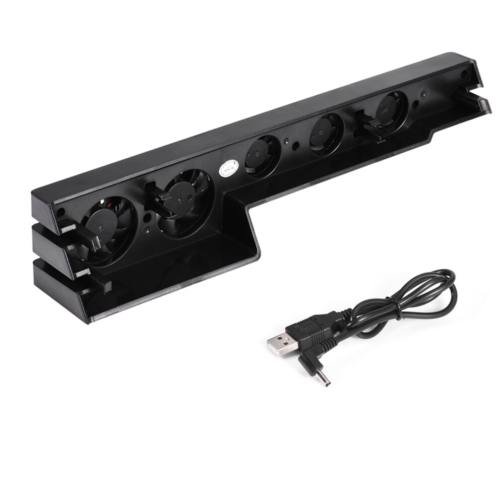 Automatic Mode Cooling Fan For Ps4,Turbo Temperature Control External Cooler With Temperature Sensor And Silent Design Dust Protection System For 9420858119517