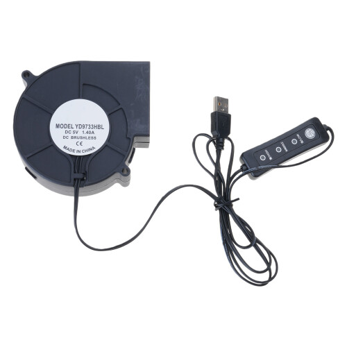 Multi Use 9733 High Speed Blower Fan For 3D-speed control line