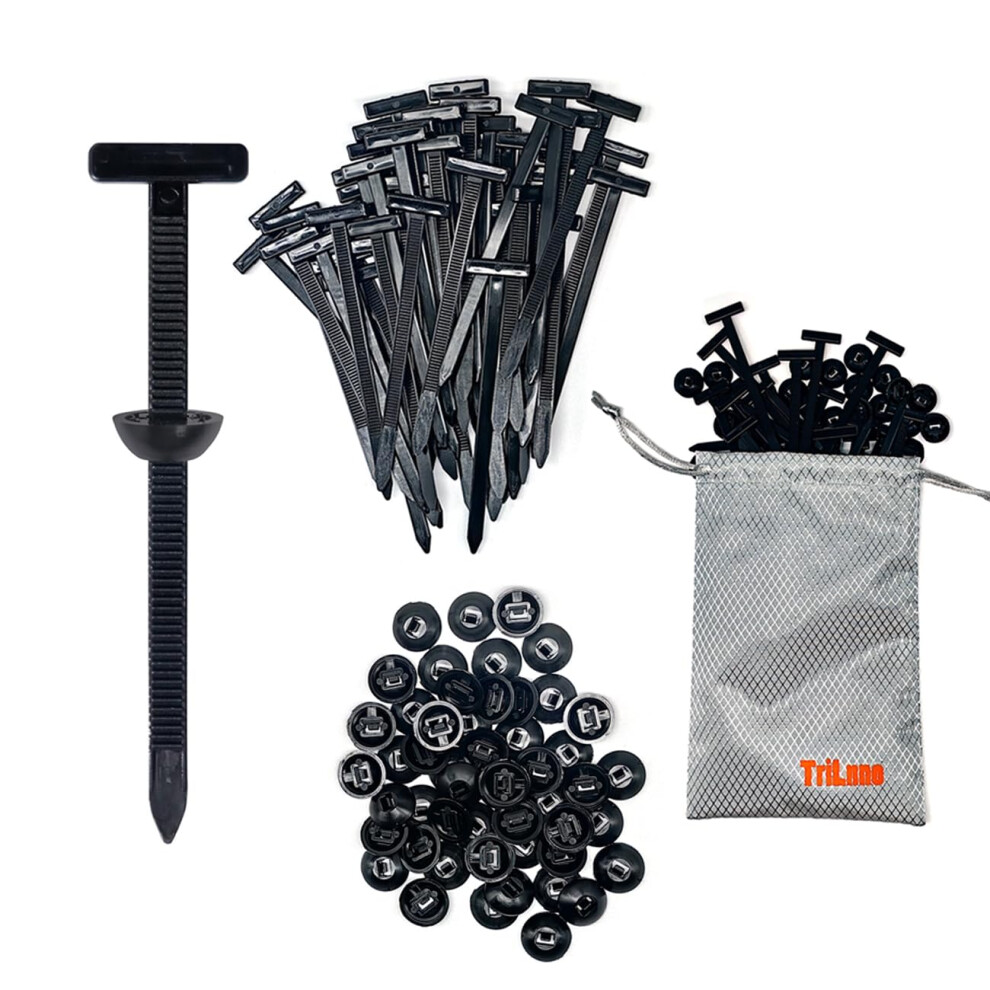 Heavy Duty Nylon Cable Ties 50Pcs Selflocking Zip Ties Uv Resistant For Automotive Home Garden 9119770773333