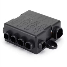 Scatola portafusibili per distribuzione di potenza per impieghi gravosi, portafusibili da 12-32 V per regolatori di tensione per auto, barche e auto