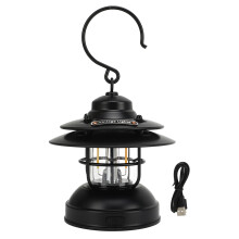 Luce da tenda a LED a doppia luminosità, lampada decorativa in metallo anticato con impermeabilità IPX4, il tuo partner ideale per le avventure